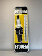 EYQUEM oude reclame thermometer, Verzamelen, Ophalen of Verzenden, Gebruikt, Reclamebord