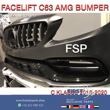 W205 C63 S AMG VOORBUMPER FACELIFT 2020 Mercedes C KLASSE OR