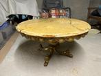 Salontafel marmer Louis XV, Overige materialen, Gebruikt, 50 tot 100 cm, Rond