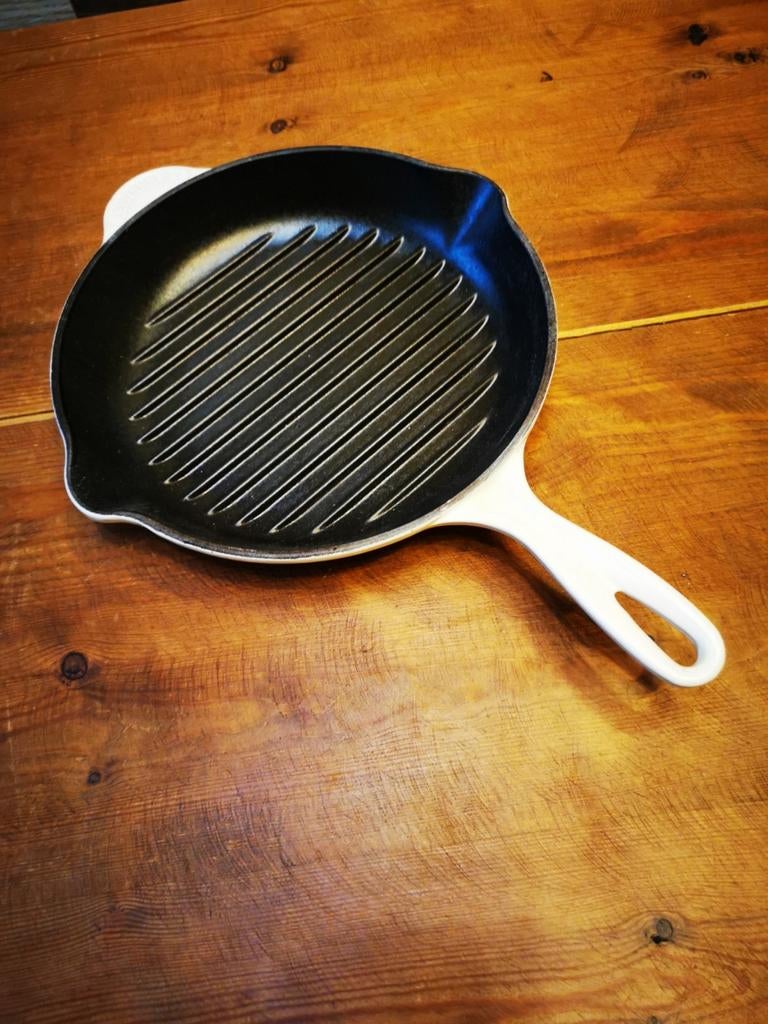 Le creuset skillet grillpan 26, Huis en Inrichting, Keuken | Potten en Pannen, Ophalen of Verzenden