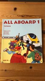 All aboard 1 textbook, Utilisé, Enlèvement ou Envoi, Néerlandais