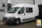 Fiat Ducato 2.3 MultiJet 130PK L2H2 - AC/Climate - Navi - PD, Auto's, Wit, Particulier, Onderhoudsboekje, Handgeschakeld