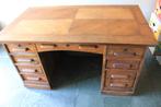 houten bureau met lades, Huis en Inrichting, Gebruikt, Ophalen, Bureau