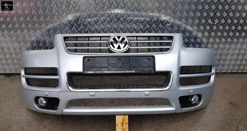 VW Volkswagen Touareg 7L LA7W voorbumper + grill, Autos : Pièces & Accessoires, Carrosserie & Tôlerie, Pare-chocs, Volkswagen