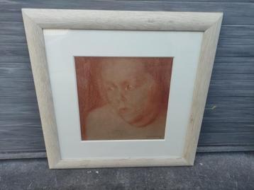 dessin sanguine signe frans depooter 1922 beschikbaar voor biedingen