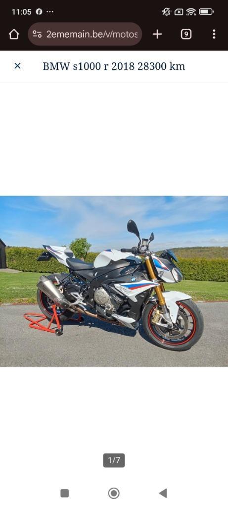 Bmw s1000r 2018 28300km, Motoren, Motoren | BMW, Particulier, Sport, Ophalen