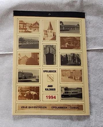 Jaarkalender 1994 - Opglabbeek; oude dorpsgezichten  beschikbaar voor biedingen