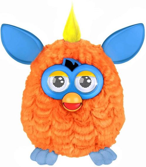 Furby 2012 oranje orang-oetan, Verzamelen, Poppetjes en Figuurtjes, Gebruikt, Ophalen of Verzenden