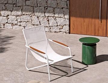 Moderne tuin stoel / strandstoel met voetsteun beschikbaar voor biedingen