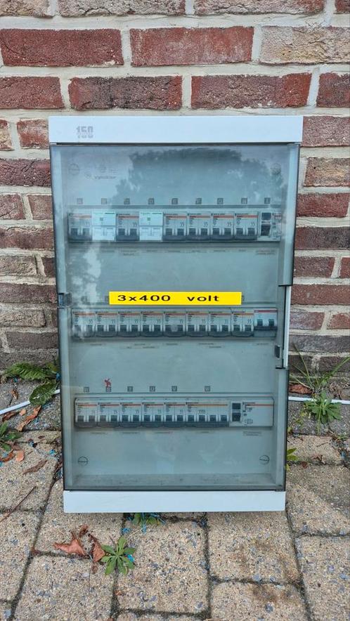 Vynckier Fix-o-Rail 150 54 modules, Doe-het-zelf en Bouw, Elektriciteit en Kabels, Gebruikt, Ophalen