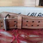 À vendre Ceinture d'haltérophilie en cuir rembourrée L: 110c, Ophalen, Zo goed als nieuw