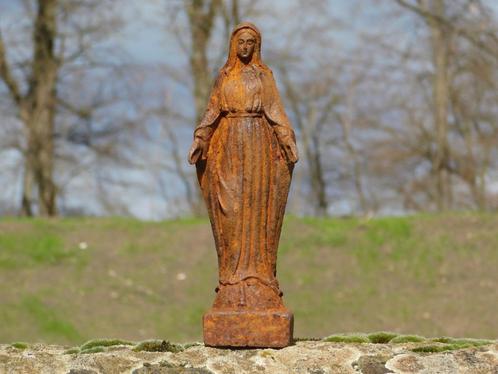 Statue de Marie - fonte - couleur rouille, Jardin & Terrasse, Statues de jardin, Enlèvement ou Envoi