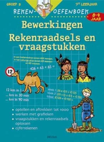 Rekenboek bewerkingen rekenraadsels en vraagstukken beschikbaar voor biedingen