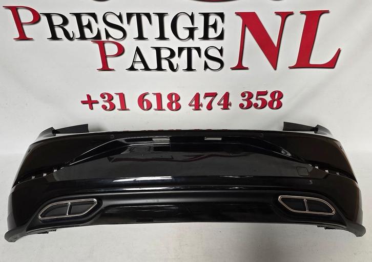 Achterbumper VW Polo 2G Facelift R-LINE 4xPDC ORGINEEL LC9X, Auto-onderdelen, Carrosserie, Bumper, Achter, Gebruikt, Herkomst onderdeel bekend