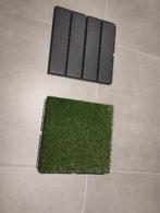 Kunstgras klik tegels (Ikea Runnen), Ophalen, Zo goed als nieuw, Minder dan 10 m², Kunstgras