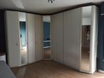 Prachtige hoek-kledingkast (incl. lichtspotjes), Huis en Inrichting, Ophalen, 200 cm of meer, Met klep(pen), Zo goed als nieuw