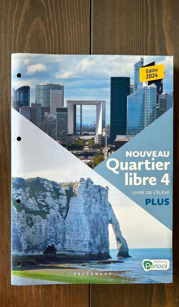 Nouveau Quartier libre 4 Plus Livre de l'élève (editie 2024), Boeken, Schoolboeken, Nieuw, Frans, Overige niveaus, Ophalen of Verzenden