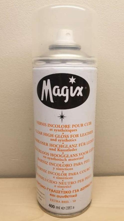 1x Magix kleurloos hoogglans vr leder en synthetisch (400ml), Huis en Inrichting, Schoonmaakartikelen, Ophalen of Verzenden