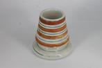 Polychrome porseleinen drager - Pyrogen - Oranje decoratie, Ophalen of Verzenden