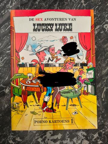 De Sex Avonturen Van Lucky Luke - 18 + Nieuwstaat  beschikbaar voor biedingen
