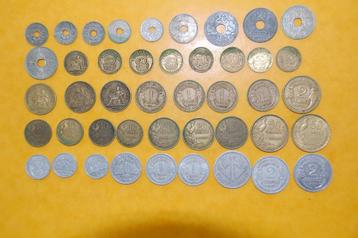 FRANCE : belle collection 44 pièces différentes, depuis 1918, Envoi, France, Série
