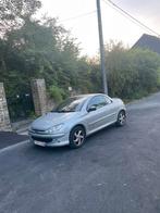Peugeot 206cc cabrio 1,6 sans contrôle technique, Auto's, Zwart, Cabriolet, Leder en Stof, Particulier