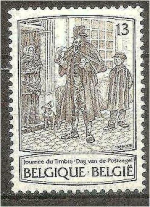 Belgie 1988 - Yvert/OBP 2279 - Dag van de Postzegel (PF), Timbres & Monnaies, Timbres | Europe | Belgique, Non oblitéré, Art, Envoi