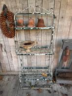 Origineel smeedijzeren rek 1950, Huis en Inrichting, Ophalen, Gebruikt