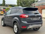 Ford KUGA 2.0Cdti Euro5 GPS 1e eigenaar klaar om te registre, Auto's, Euro 5, Zwart, Leder, Particulier