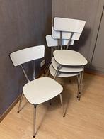 Keukenstoelen, Huis en Inrichting, Stoelen, Ophalen, Gebruikt, Vier, Grijs