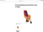 Thule ridealong chaise pour enfant, Fietsen en Brommers, Fietsaccessoires | Fietsstoeltjes, Ophalen, Gebruikt, Achterzitje, THULE