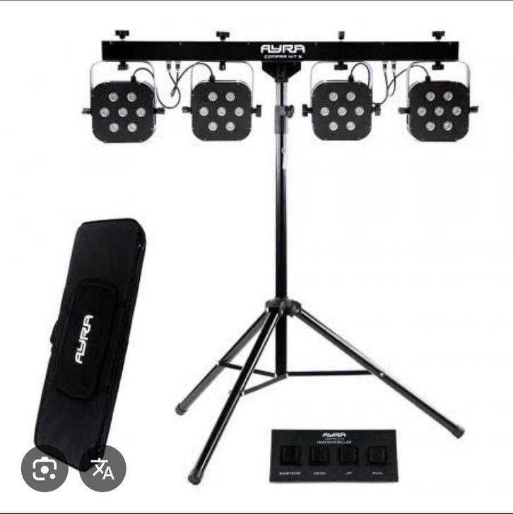 Sfeer- en feestverlichting te huur, Muziek en Instrumenten, Licht en Laser, Ophalen