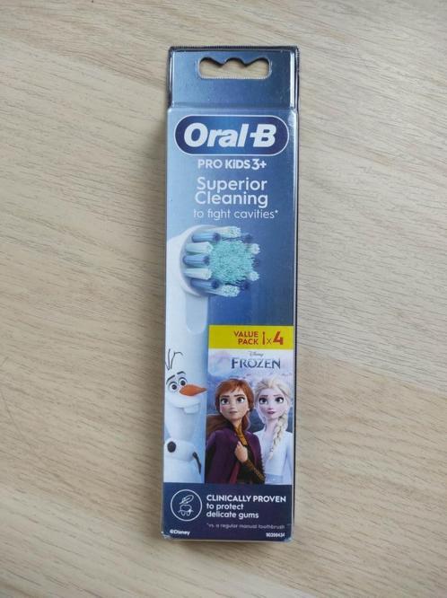 Oral-B Pack de 4 Brossettes Oral B Kids 3+ « Frozen », Handtassen en Accessoires, Uiterlijk | Mondverzorging, Nieuw, Tandenborstel