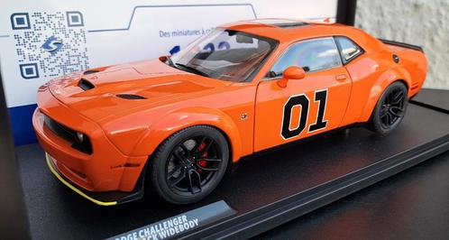 DODGE CHALLENGER R/T DUKES Of Hazzard 1:18ème, Hobby en Vrije tijd, Modelauto's | 1:18, Nieuw, Auto, Solido, Ophalen of Verzenden