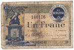 France - Chambre commerce Bergerac 1 Franc 1920, Ophalen of Verzenden, Frankrijk, Los biljet