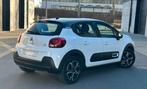 Citroen C3 1.2 Shine 110 pk. EAT6 Navi/Led! Distri OK!, Auto's, Stof, Wit, Bedrijf, 5 zetels