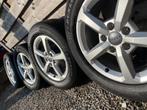 Originelle audi q2 velgen sett all season sport DUNLOP 5x112, Ophalen, 215 mm, 16 inch, Banden en Velgen