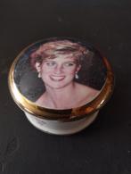 Een medicatie of pillen potje met deksel en princes Diana er, Verzamelen, Ophalen