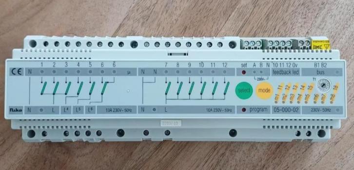 Niko Nikobus schakelmodule 05-000-02, Doe-het-zelf en Bouw, Elektriciteit en Kabels, Gebruikt, Overige typen, Ophalen of Verzenden
