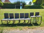 2 degelijke eilandkrukken en 5 stoelen., Ophalen, Gebruikt