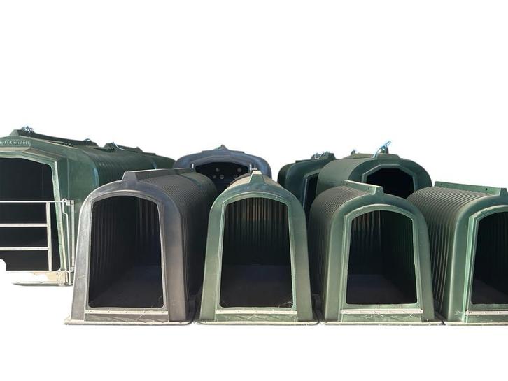 Schuilstal voor op de weide, groen of antraciet, Dieren en Toebehoren, Schapen, Geiten en Varkens