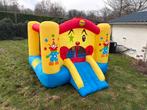 Happy Hop Springkasteel met Glijbaan & Basketbalring, Diversen, Ophalen, Zo goed als nieuw