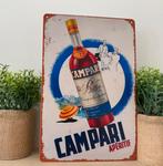 Metalen reclamebord Campari, Verzamelen, Merken en Reclamevoorwerpen, Ophalen of Verzenden, Nieuw, Reclamebord