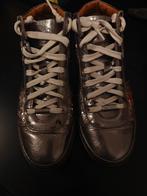 Jimmy Choo high-top sneakers – metallic leer + pailetten, Kleding | Dames, Schoenen, Ophalen, Gedragen, Sneakers