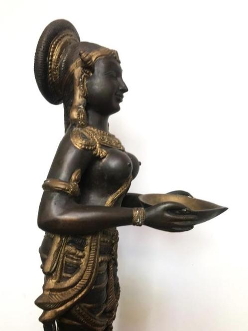Erotisch Brons Danseres sculptuur Antiek H 65👀😍💑😎🤗🎁👌, Antiek en Kunst, Kunst | Beelden en Houtsnijwerken, Ophalen of Verzenden