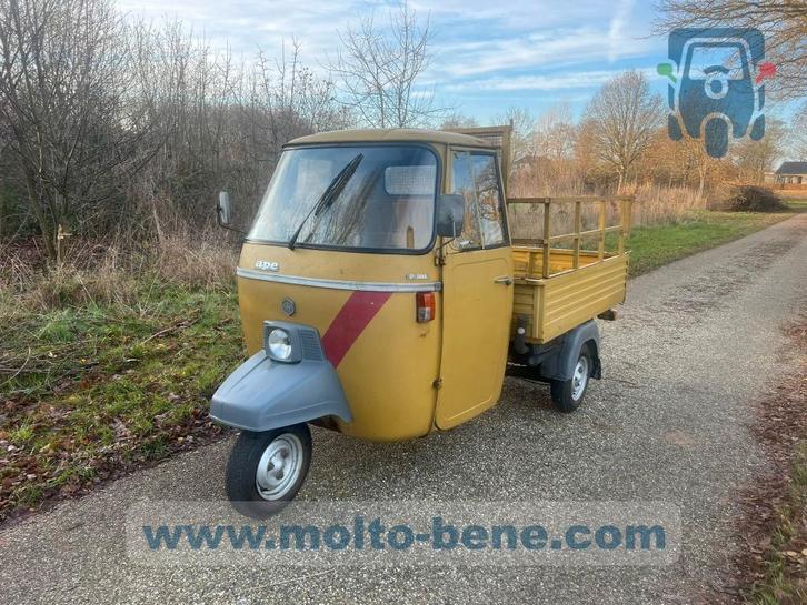 Piaggio Ape P601 Tuktuk Vespa Tricycle Camion 50 Food truck, Motos, Quads & Trikes, jusqu'à 11 kW, 1 cylindre, Enlèvement ou Envoi