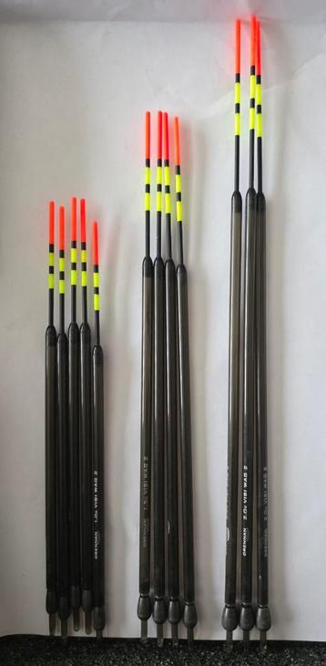 25 drennan matchpennen dobbers beschikbaar voor biedingen