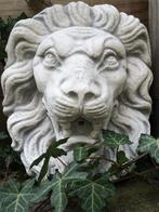 Grote leeuwenkop, vol steen, super mooi!!, Tuin en Terras, Ophalen of Verzenden, Overige materialen, Waterornament