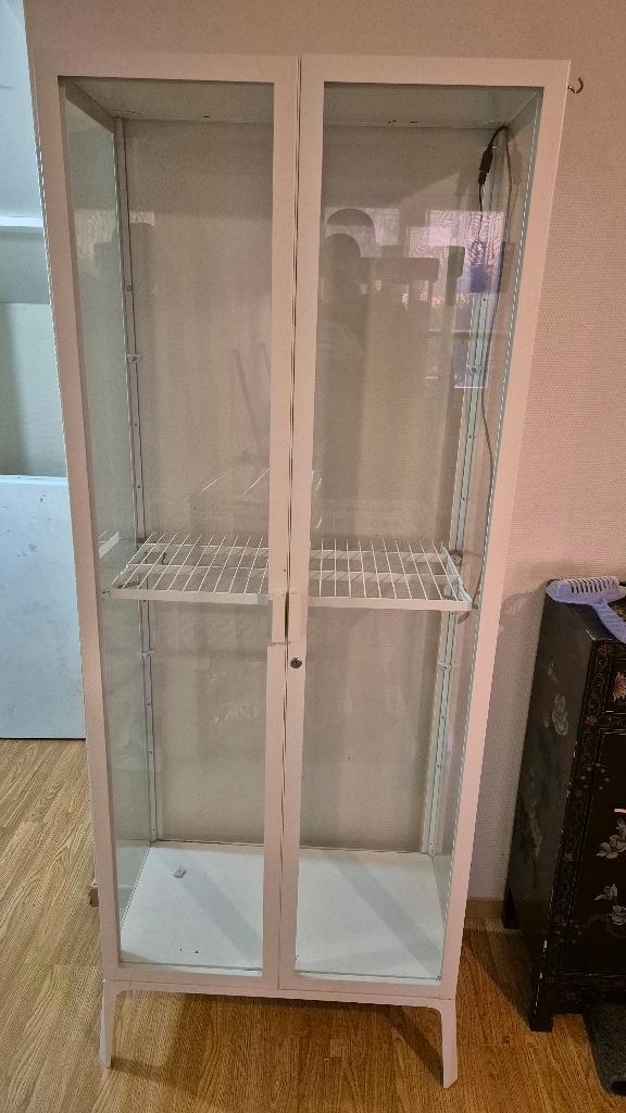 Milsbo vitrinekast, Maison & Meubles, Armoires | Vitrines, Utilisé, Enlèvement