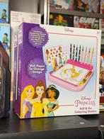 Disney Prinses Tekenbord Kleurset met rol tekenen prinsessen, Verzamelen, Ophalen of Verzenden, Assepoester of Belle, Nieuw, Pen, Potlood of Stift